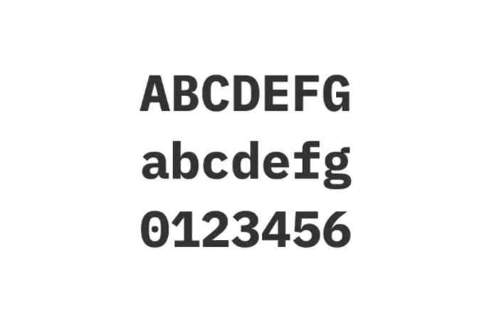 IBM Plex Mono Bold